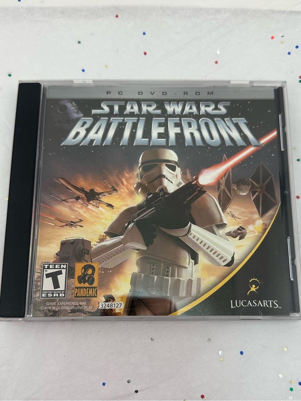 Star Wars Battlefront PC Game - White/Black -